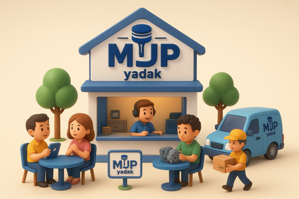 کسبوکار ام جی پی کاریکاتور